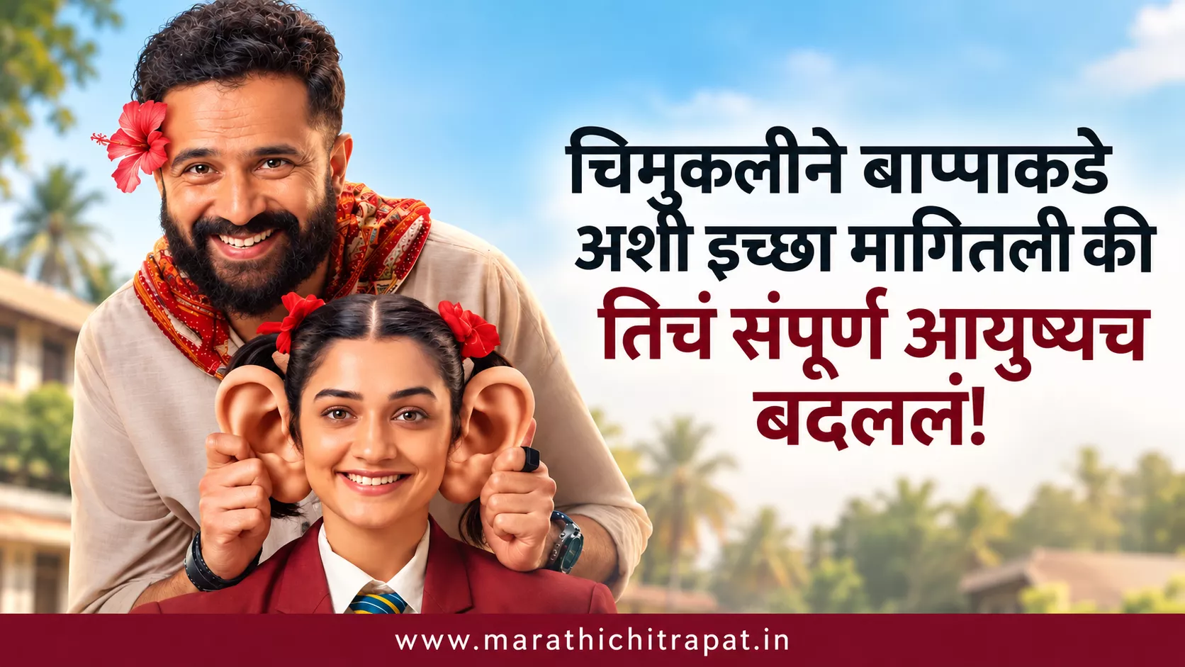 चिमुकलीने बाप्पाकडे अशी इच्छा मागितली की तिचं संपूर्ण आयुष्यच बदललं!